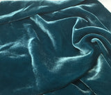 Premium Silk Rayon Velvet Fabric - Azalea, 45" Width (1 Yard)