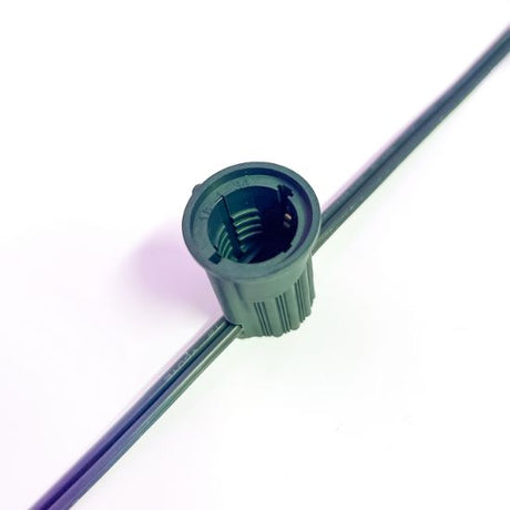 C9 Socket Cord - 100' 12" Spacing