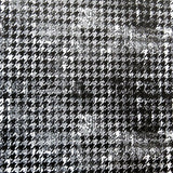 Swim Knit Nylon Spandex Newsprint Houndstooth