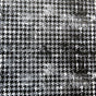 Swim Knit Nylon Spandex Newsprint Houndstooth