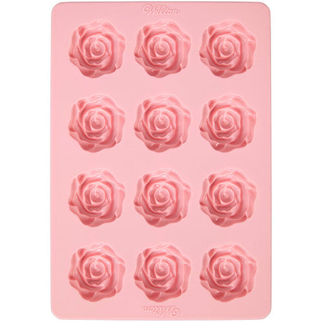 Wilton Silicone Rose Mold, 12-Cavity