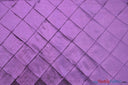Taffeta Pintuck Fabric - 4" X 4" Diamond Pattern, 58" Width, Multiple Colors (1 Yard)