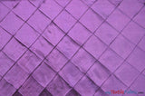 Taffeta Pintuck Fabric - 4" X 4" Diamond Pattern, 58" Width, Multiple Colors (1 Yard)