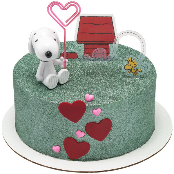 Peanuts Snoopy and Woodstock Cake Toppers