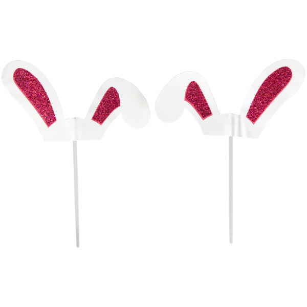Wilton Bunny Ears Cupcake Toppers, 24-Count Easter Decorations