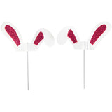 Wilton Bunny Ears Cupcake Toppers, 24-Count Easter Decorations