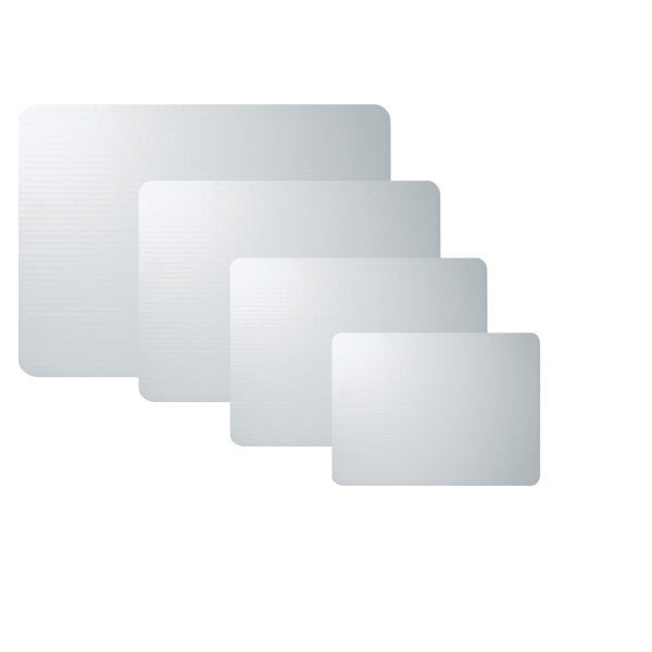 Full Sheet Corrugated Cake Board – White/Kraft, Waxed Double Thick 1/8"