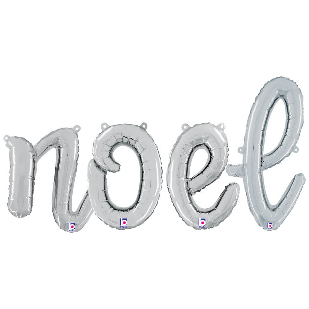 Foil Balloon NOEL Script Letters Kit
