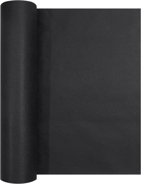 Non-Woven Fabric Black Dust Cover Weed Barrier 36"