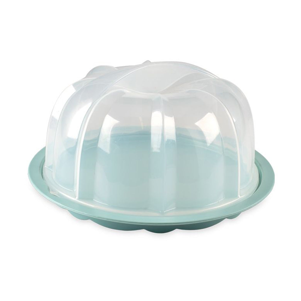Nordicware Plastic Seaglass Bundt Cake Keeper