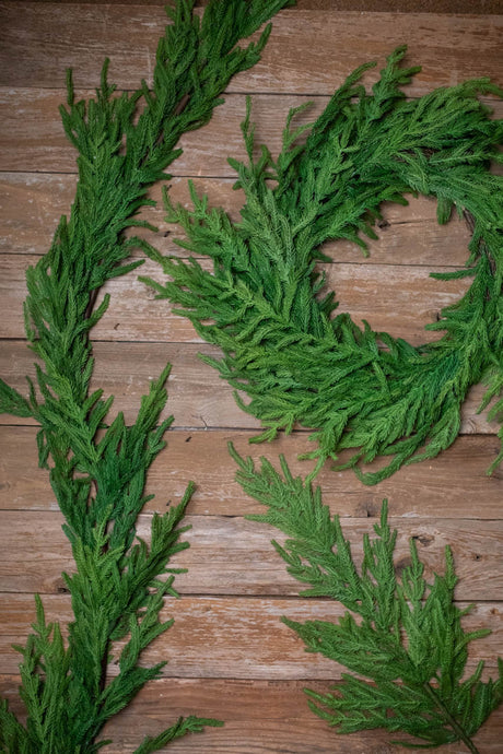 38” Natural Touch Norfolk Pine Christmas Spray