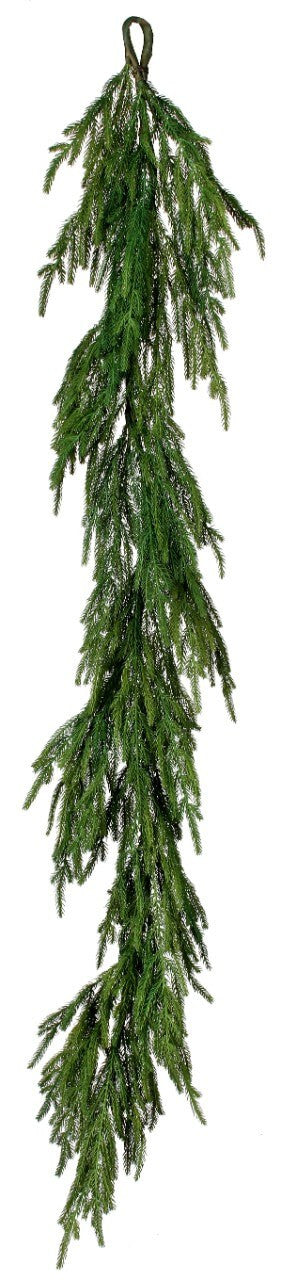 72 Inch Real Touch Norfolk Pine Christmas Garland