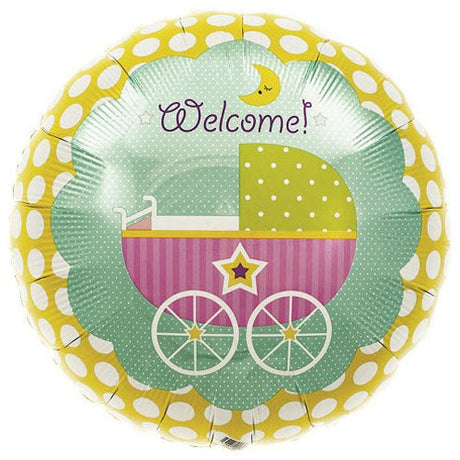 Baby Buggy Foil Balloon
