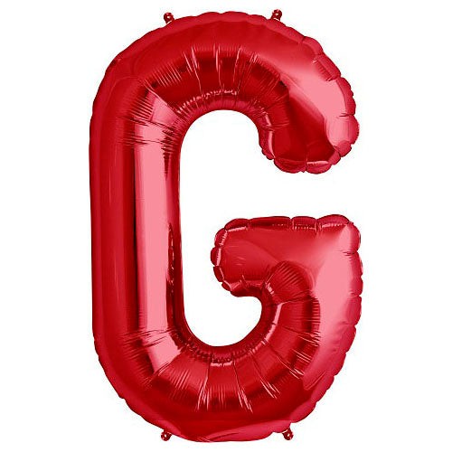 Foil Balloon Letter G Red
