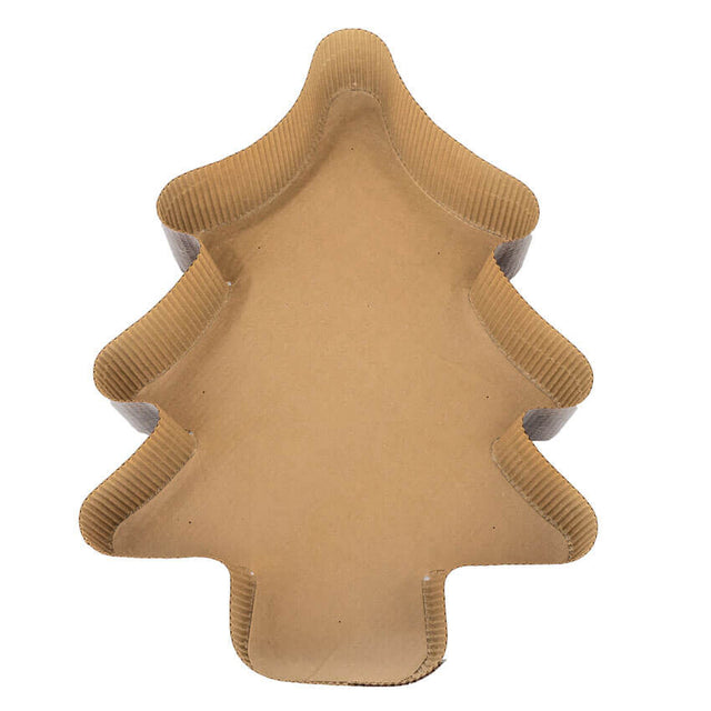Novacart Christmas Tree Paper Baking Mold, 12 1/4" x 9 1/2" x 2-3/8" High, Pack of 10