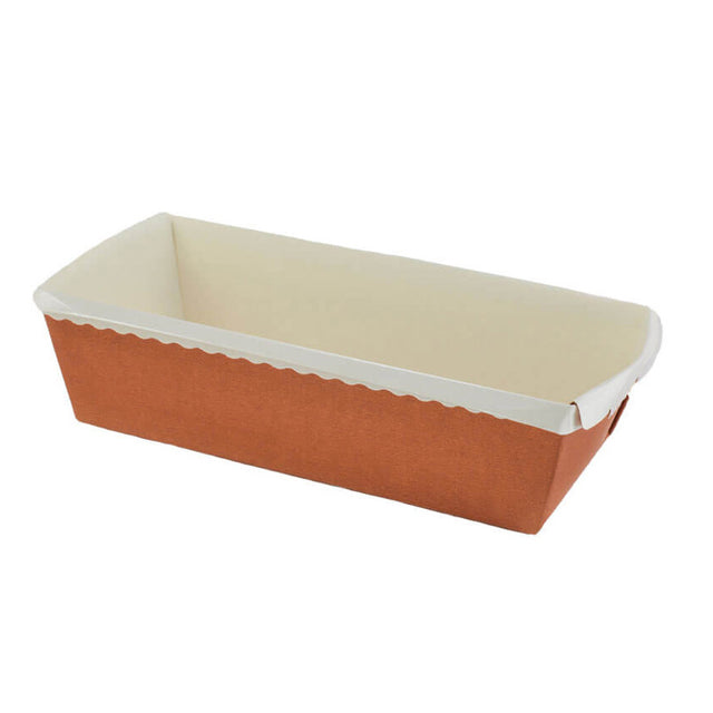 Novacart OP180 Optima Disposable Loaf Baking Mold 7" x 3-1/8" x 2 3/16" High - Pack of 12