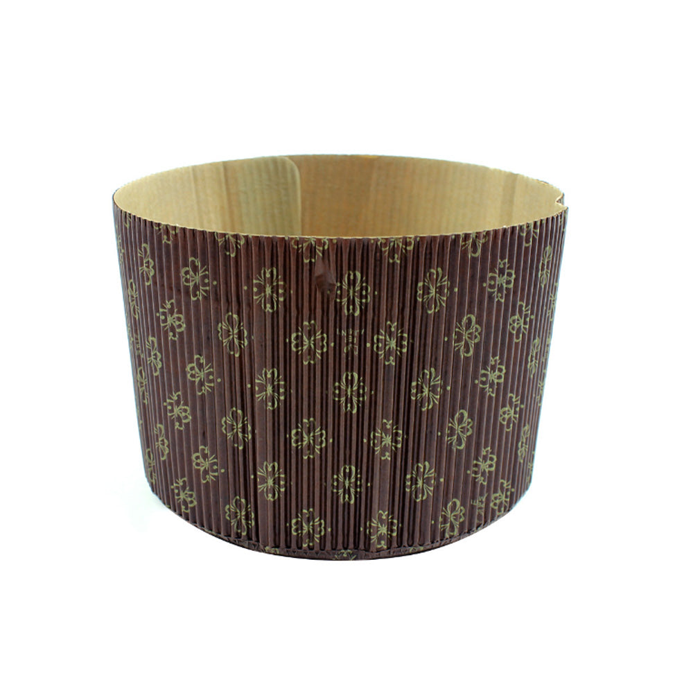 Novacart M134/95 Round Paper Baking Mold 5-1/4" x 3-3/4" High, Case of 400