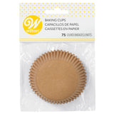 Wilton Kraft Paper Cupcake Liners – 75 Count