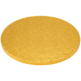 Gold Round Foil Cake Board – 10 Inch, 1/2 Inch Thick