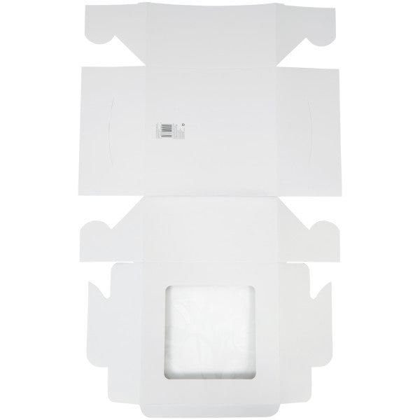 Wilton 12 x 12-Inch Folded White Cake Box with Window