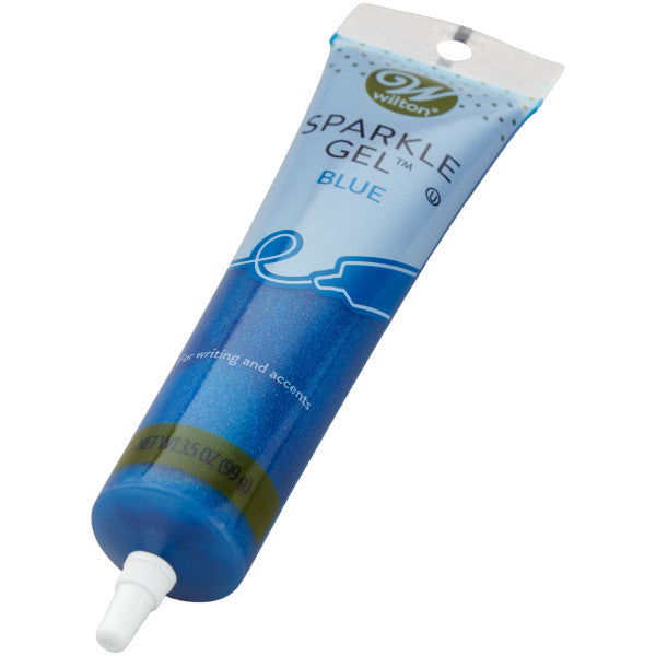 Wilton Blue Sparkle Gel – 3.5 oz.