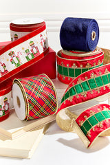 4" x 5 Yard Nutcracker Coat Ribbon