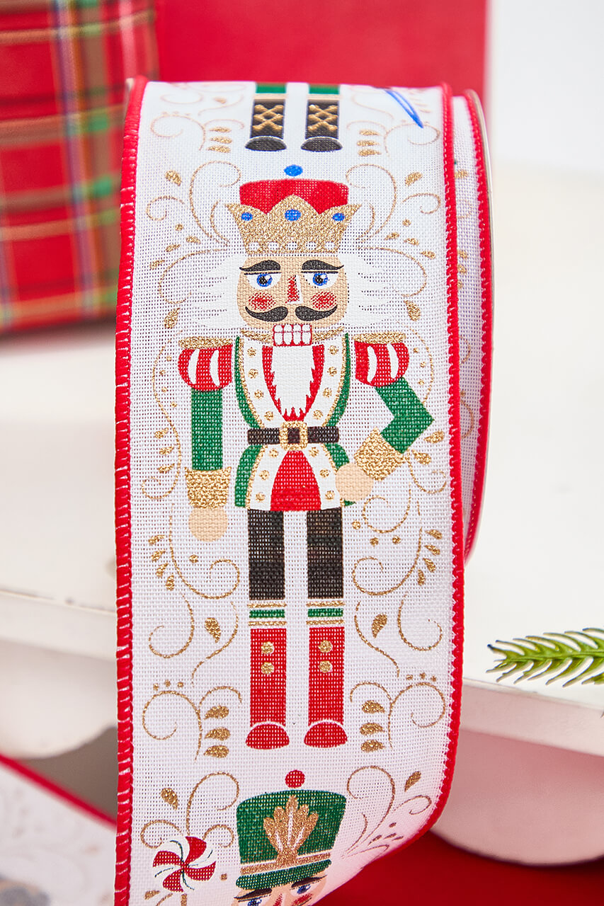 2.5" x 10 Yards Nutcracker Ribbon