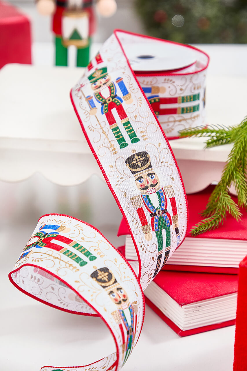 2.5" x 10 Yards Nutcracker Ribbon