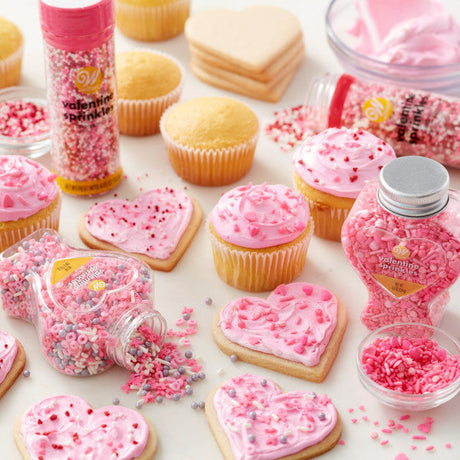 Wilton Valentine XO Sprinkles Mix, 3.88 oz.