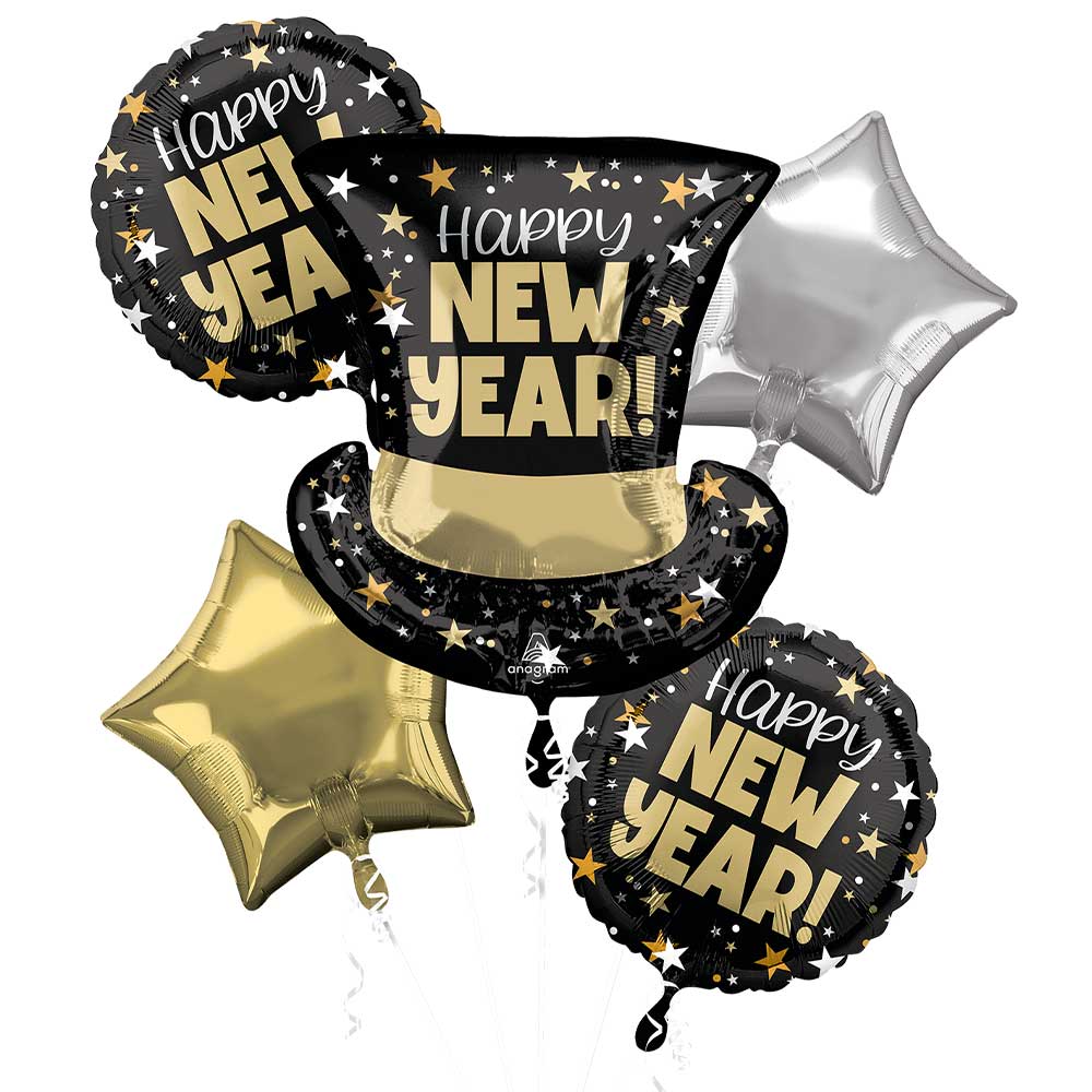 New Year Balloon Bouquet