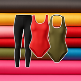Shiny Milliskin Nylon Spandex Fabric - Shiny 4-Way Stretch, 60" Width