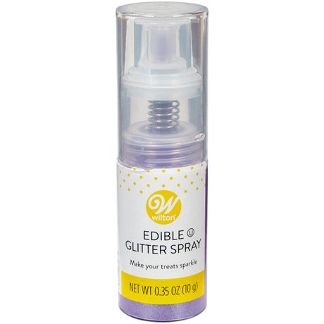 Wilton Purple Edible Glitter Spray – 0.35 oz.