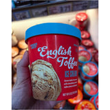 English Toffee Ice Cream - Creamy English Toffee Ice Cream