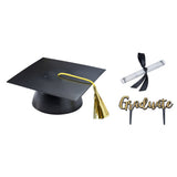 Graduation Mega Hat Set Cake Kit with Diploma - 3 piece set