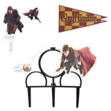 Harry Potter Quidditch Chase Cake Decorations, 3-Piece Set that Spins