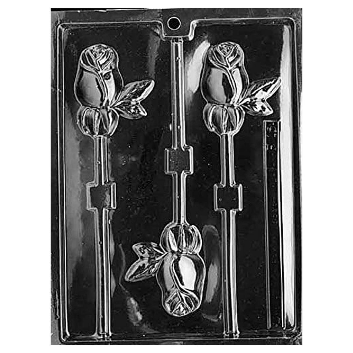 3D Rose Lolly Chocolate Mold - LPF089