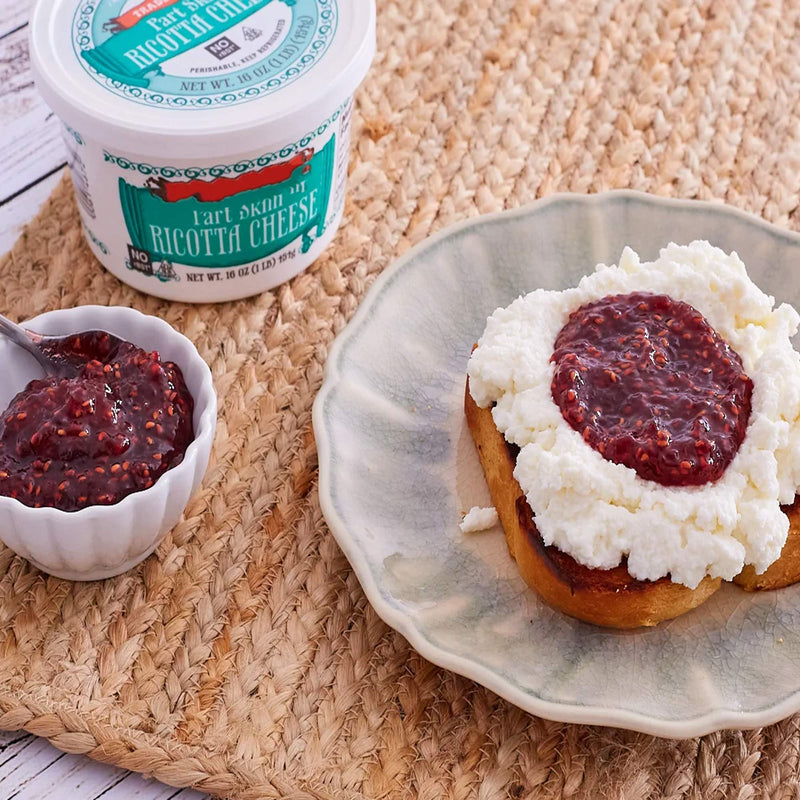 Part Skim Ricotta Cheese Fresh Italian Style Low-Fat Soft Cheese