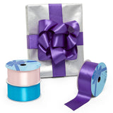 Haute Couture Satin Ribbon 2 '' X 25 yd Antique White Color 1 / ROLL