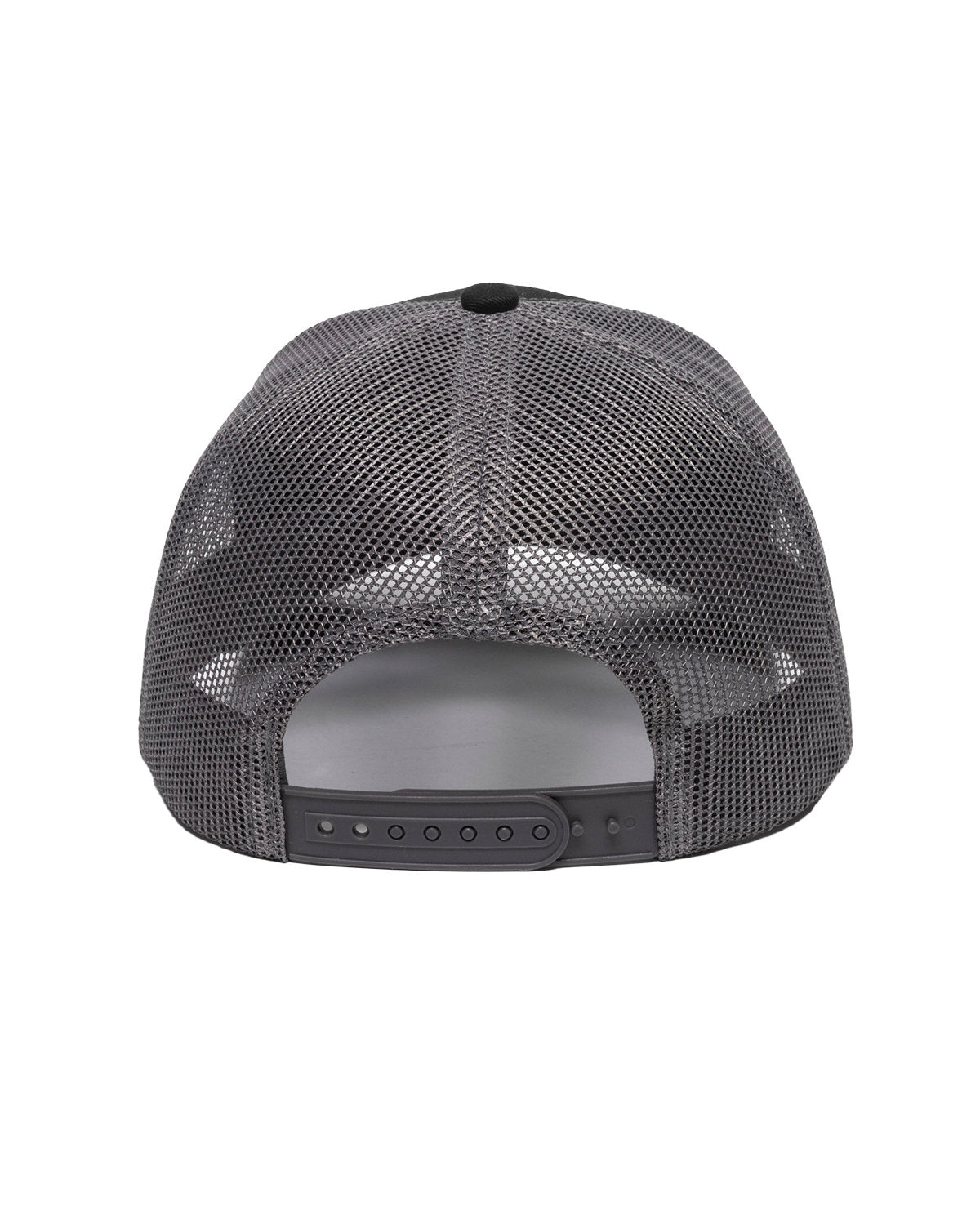 Structured Trucker With Solid Mesh Back Hat