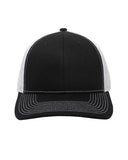 Structured Trucker With Solid Mesh Back Hat