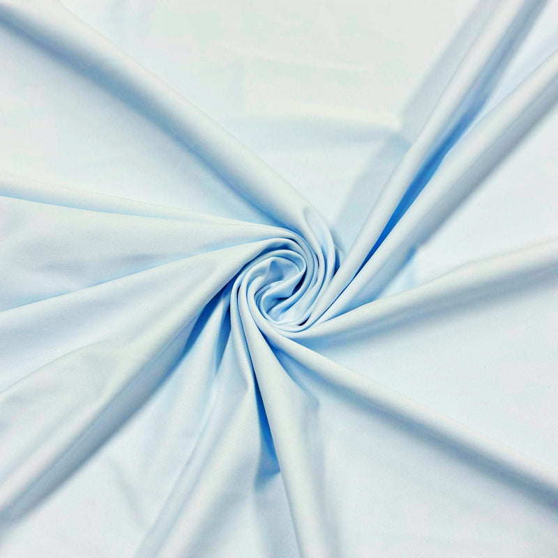 Recycled Nylon Spandex Swimsuit Fabric Light Blue Ocean Rec 20
