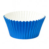 O'Creme Blue Foil Cupcake Liners, 2" Diameter - Pack of 500