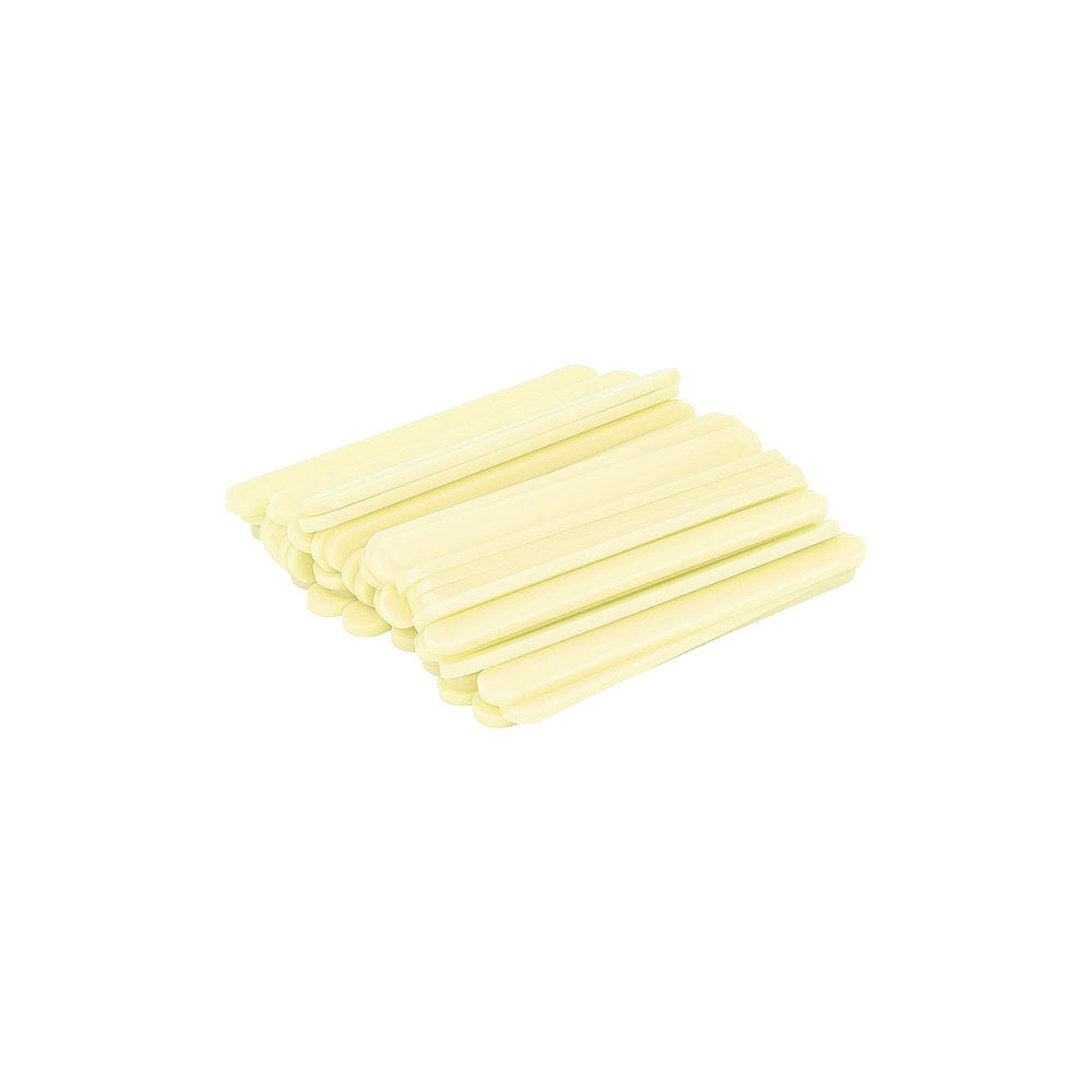 O'Creme Cakesicle Popsicle Yellow Acrylic Sticks, 3" - Pack of 50
