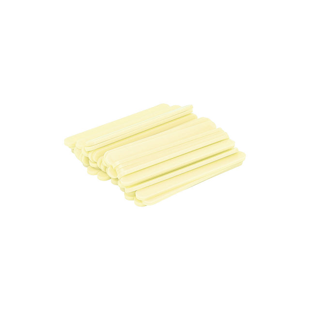 O'Creme Cakesicle Popsicle Yellow Acrylic Sticks, 3" - Pack of 50