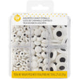 Wilton Edible Black and White Candy Eyeball Sprinkles, 2.75 oz.