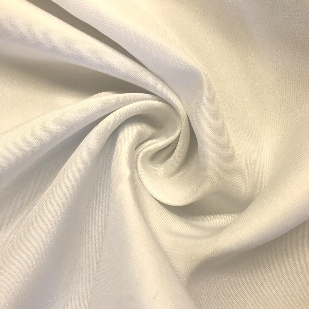 1 Yard Off White Matte Satin Fabric for Bridesmaid Dress, Peau de Soie Duchess, 100% Polyester, 58/60? Wide, Sold