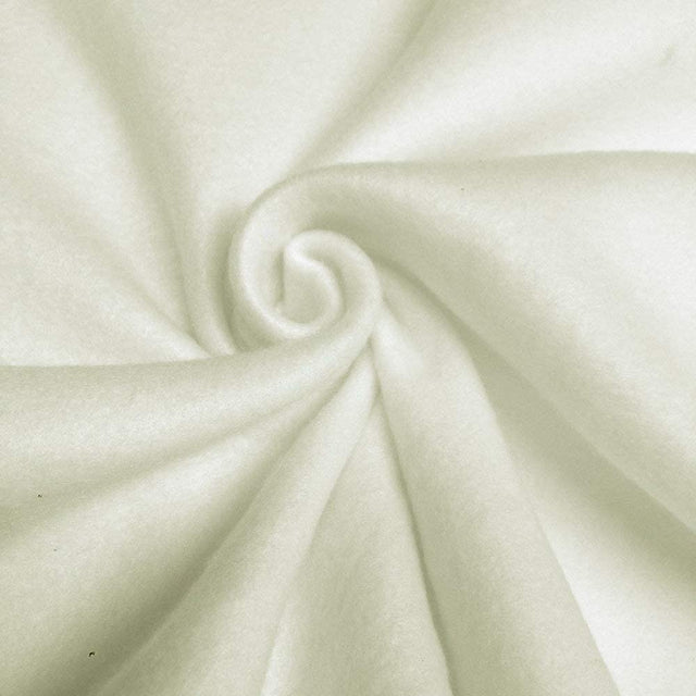 Off White Stretch Charmeuse Fabric - Off White, 60" Width
