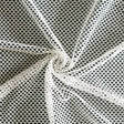 Diamond Nylon Spandex Mesh Fabric Off White 26" Remnant