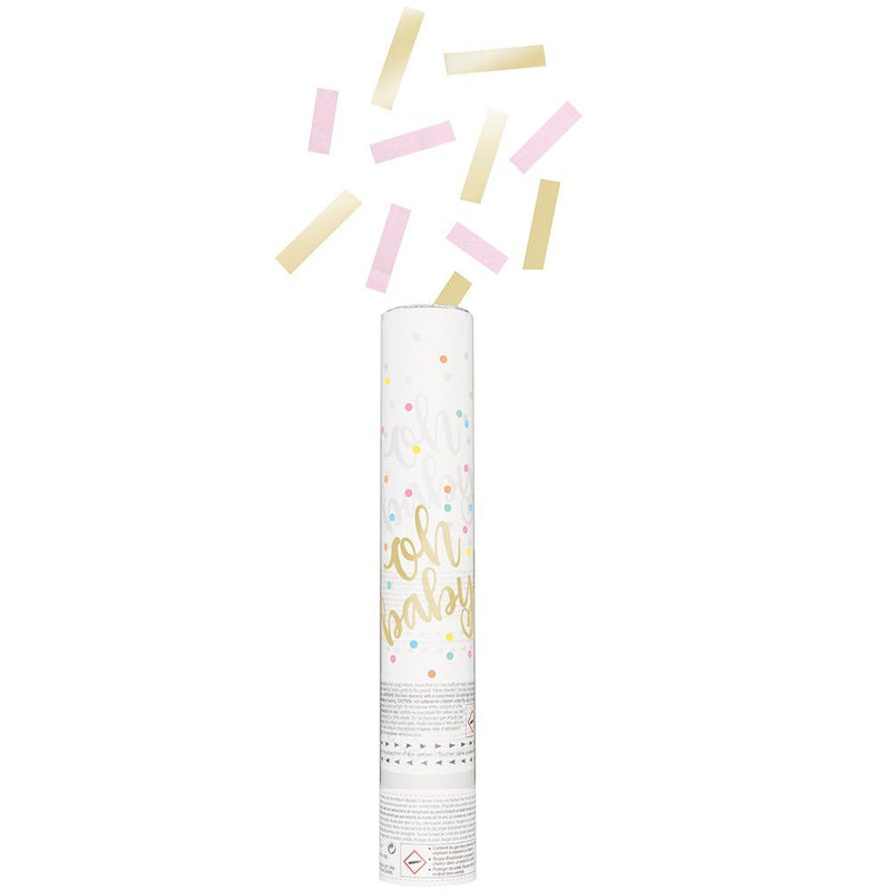 Confetti Cannon Gender Reveal Girl