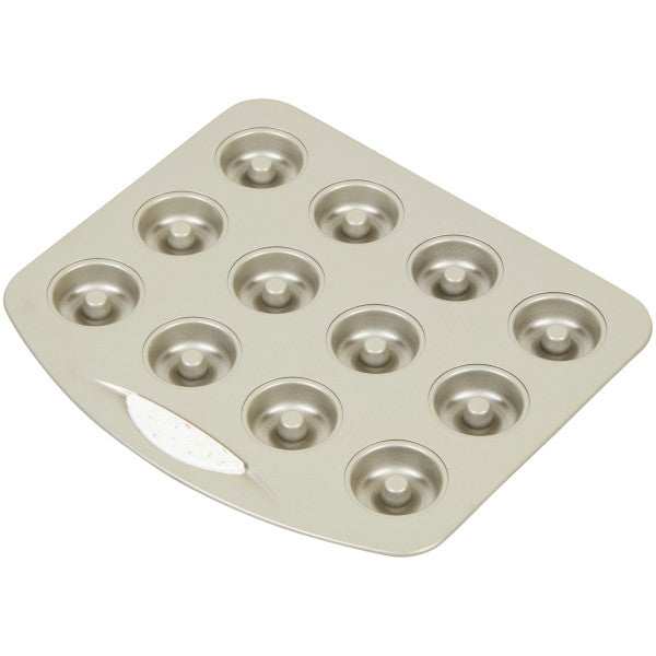 Wilton Daily Delights Non-Stick Mini Donut Pan, 12-Cavity